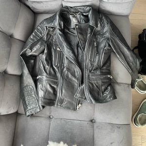 Vince Camuto Black leather jacket
